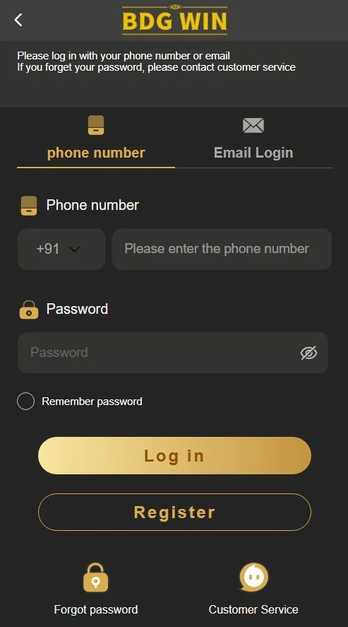 big daddy game login page